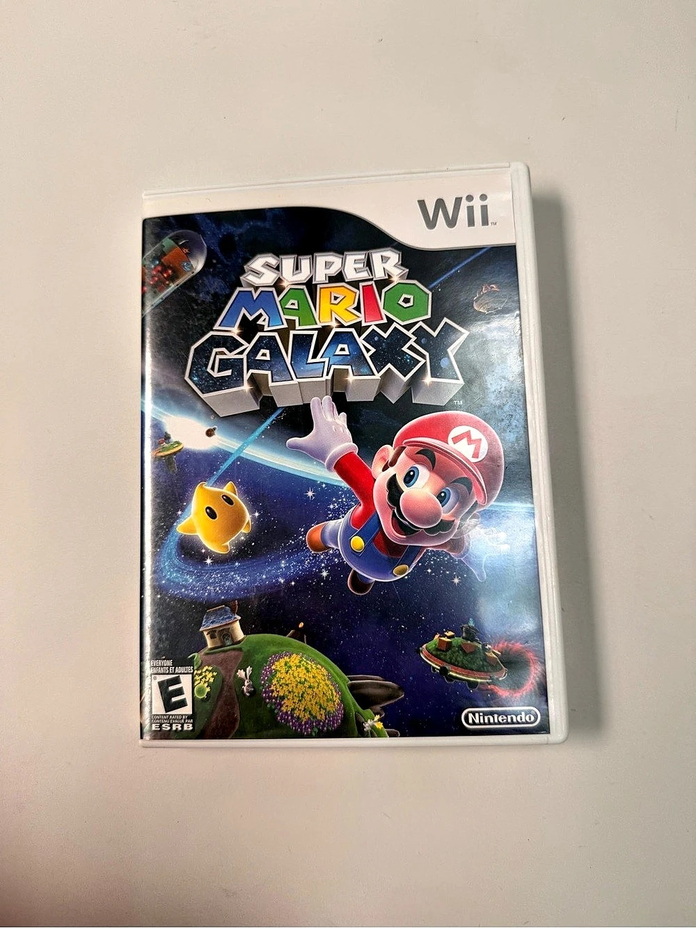 Nintendo Super Mario Galaxy Wii Video Game